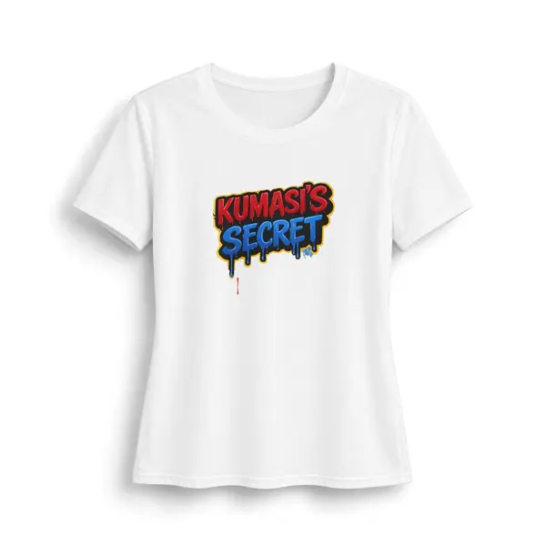 Drip Comic Text Graphic Tee in White, view 3