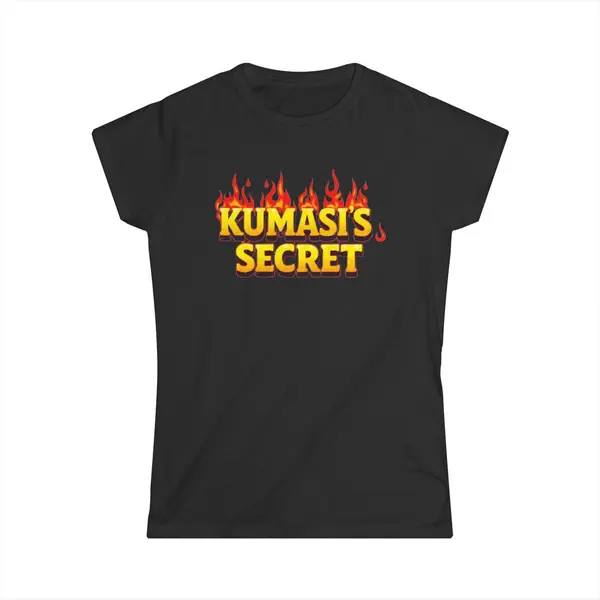 Flame Lettering T-Shirt in Black, view 3