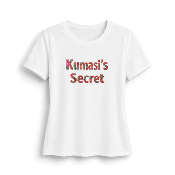 Floral Lettering T-Shirt in White, view 3