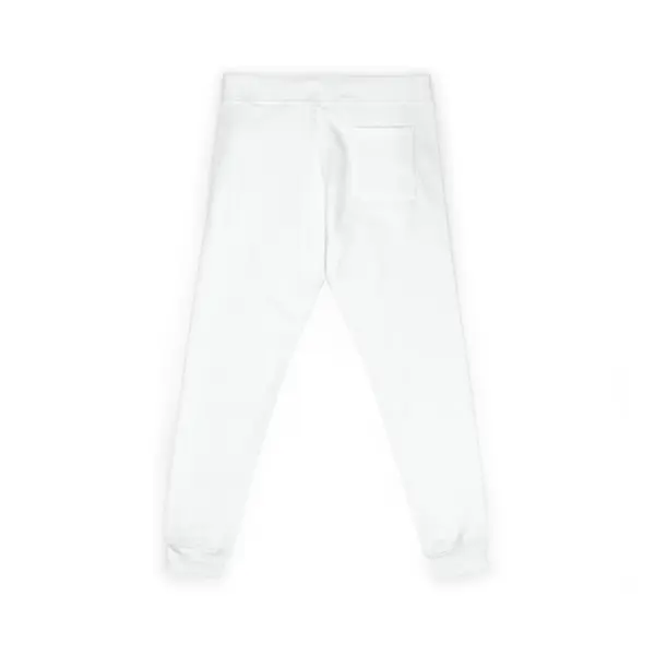 Embroidered Sweatpants in White, view 6