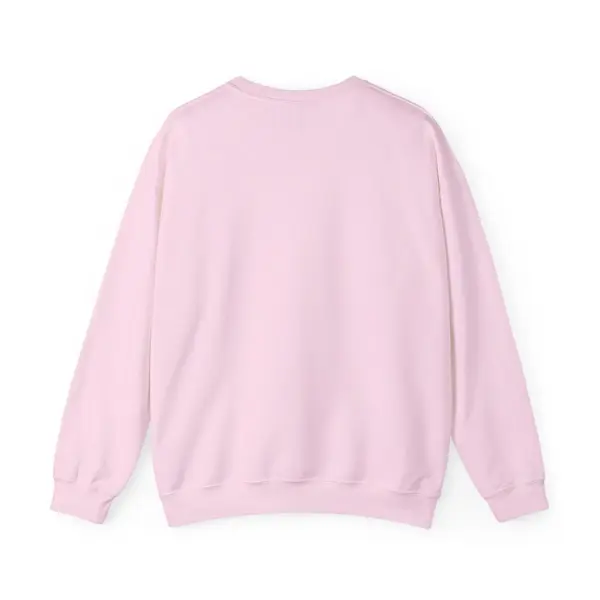 Birdhouse Logo Sweatshirt in Light Pink, back view, view 4