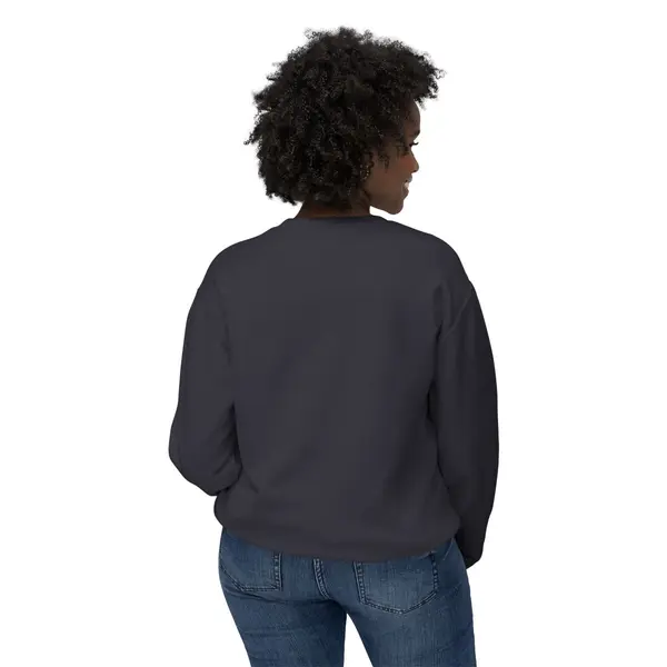 Pink Tropical Lettering Sweatshirt in Black, view 2